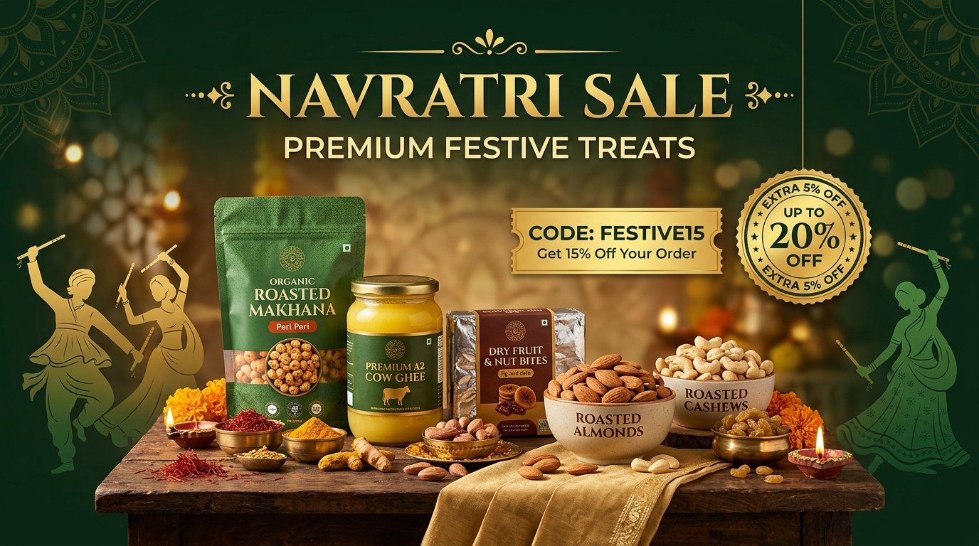 Navratri Sale - Code FESTIVE15 - Up to 20% OFF + Extra 5% OFF