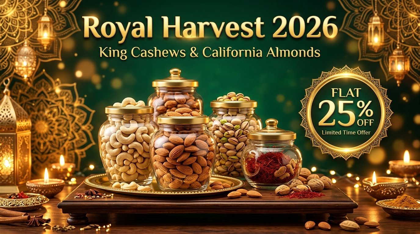 Royal Harvest 2026 - Flat 25% Off Limited Time Offer